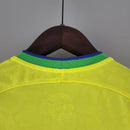 Camisa Feminina Seleção Brasil I 22/23 Nike - Amarelo