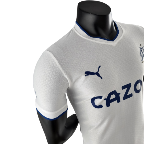 Camisa Olympique de Marseille 22/23 - Branca - Puma - Masculino Jogador