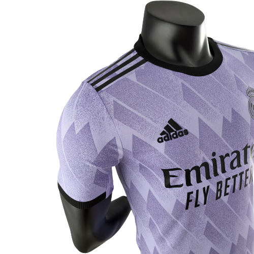 Camisa Real Madrid II 22/23 - Roxa - Adidas - Masculino Jogador